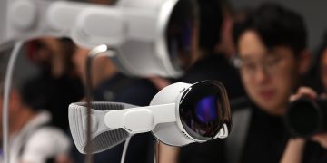 Apple Intelligence could arrive on Vision Pro in April