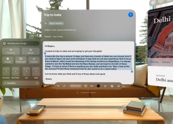 Apple brings Apple Intelligence to the Vision Pro