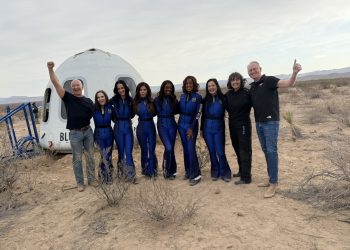 Blue Origin’s all-female crew, including Katy Perry, successfully launched