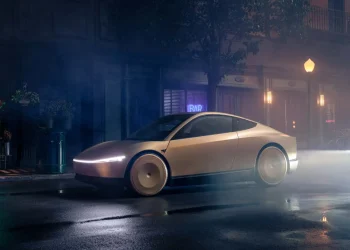 Robotaxi Vision Takes Shape as Tesla’s Cybercab Cruises Through City Streets